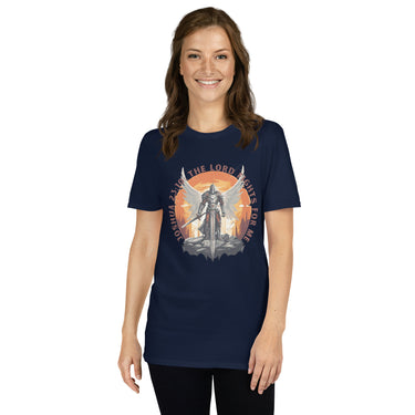 “The Lord Fights for Me” Unisex Softstyle T-Shirt 2